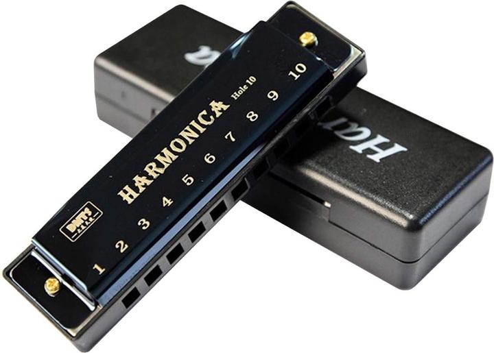 JTI Harmonica - 10 holes - key of C (Harmonica, Diatonic, C major)