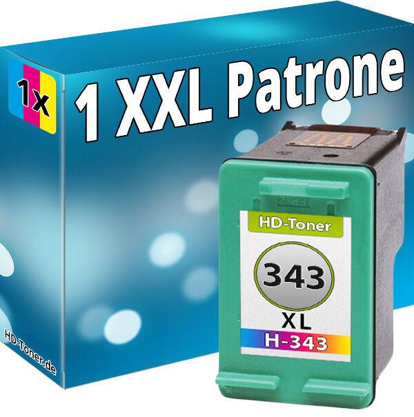Produktbild Druckfuxx DRUCKER PATRONE für HP 343 DeskJet 460 5740 6540 6830 6840 9800 TINTE