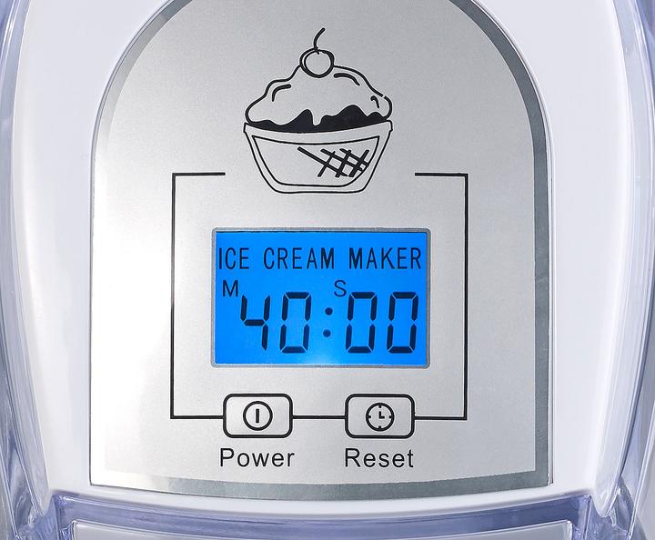 Image du produit Rosenstein & Söhne Machine à glace 4 en 1 avec écran LCD