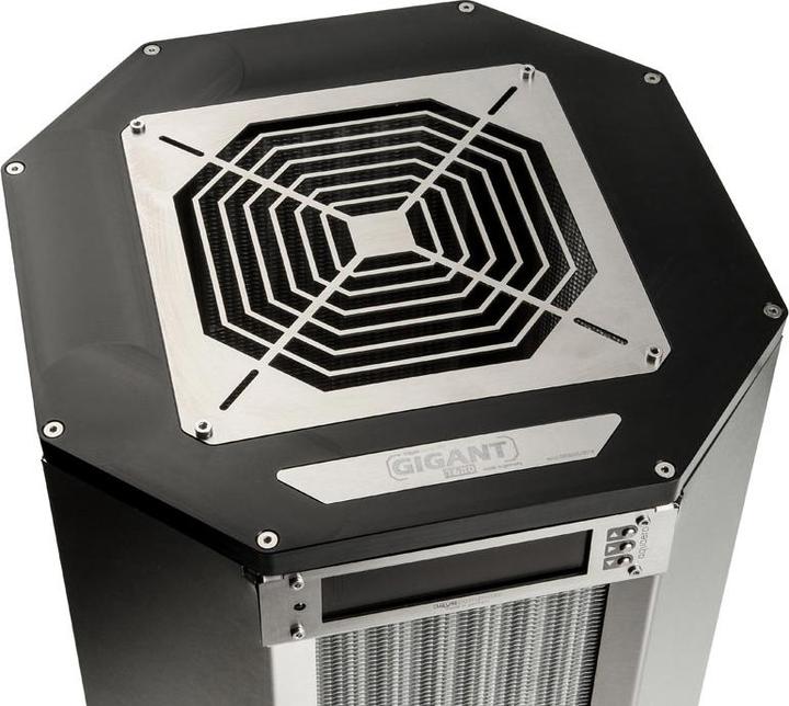 Actual product image Aqua Computer airplex Gigant 1680 incl. aquaero 6 Pro - aluminum (140 mm)
