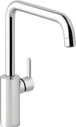 Actual product image Damixa Silhouet køkkenarmatur krom