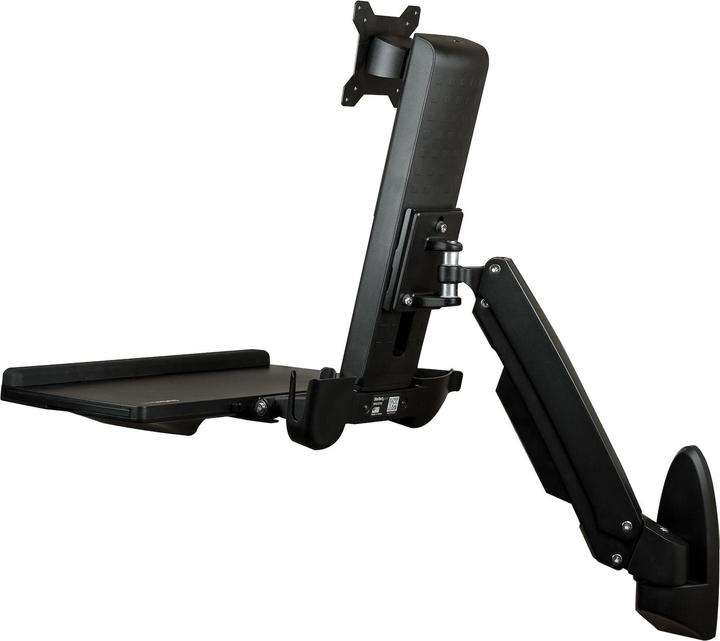 Actual product image StarTech Wall mount sit/stand workstation - 1 monitor up to 60.96cm 24inch - VESA - Height adjustable... (Wall, 24")