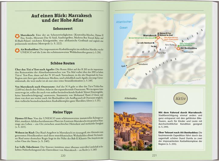 Produktbild Reise-Handbuch Reiseführer Marokko (Deutsch, Hartmut Buchholz, Muriel Brunswig, 2024)