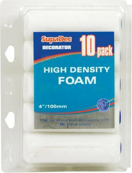 Actual product image Supa Dec High-Density Foam Mini Roller (Pack of 10)