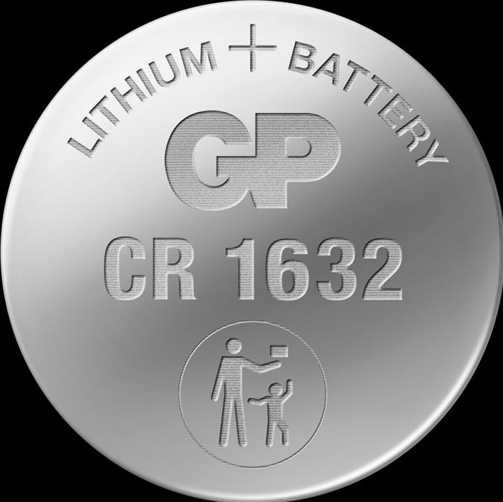 Immagine prodotto GP Batteries CELLA A BOTTONE AL LITIO CR1632 (1 pz., CR1632, 140 mAh)