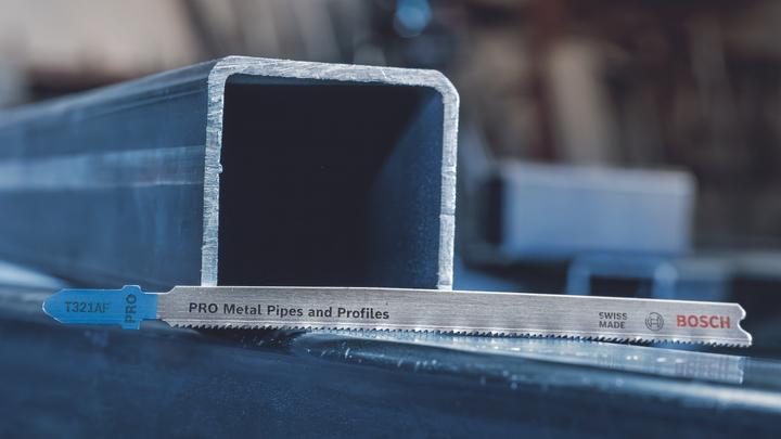 Produktbild Bosch Professional Zubehör PRO Metal Pipes and Profiles T321AF Stichsägeblatt, 132 mm, 5-tlg.