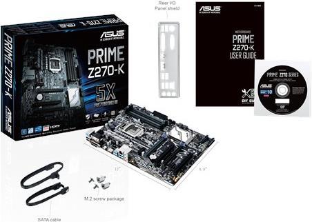 Actual product image ASUS Prime Z270-K (LGA 1151, Intel Z270, ATX)