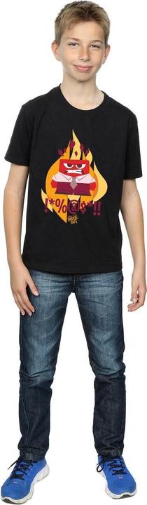 Actual product image Disney Boys Inside Out Fired Up T-Shirt (140, 146)