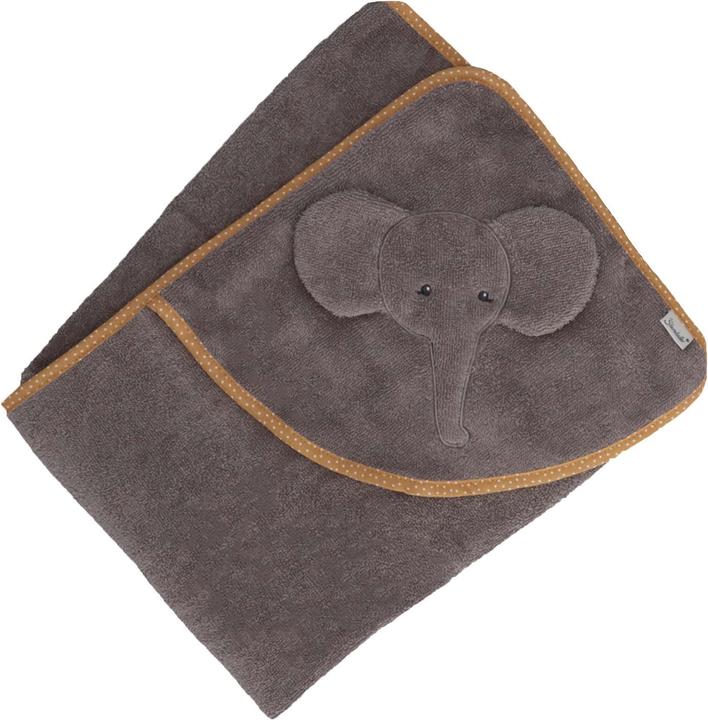 Produktbild Sterntaler Motiv-Kapuzen-Badetuch Elefant Eddy 0x0cm
