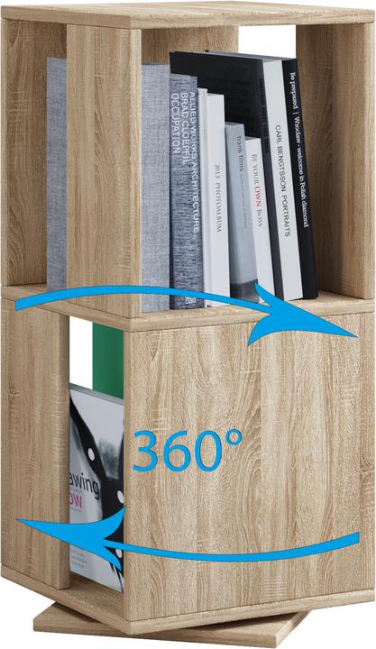 Immagine prodotto VCM Scaffale in legno girevole Stifta L (34 x 34 x 74 cm)