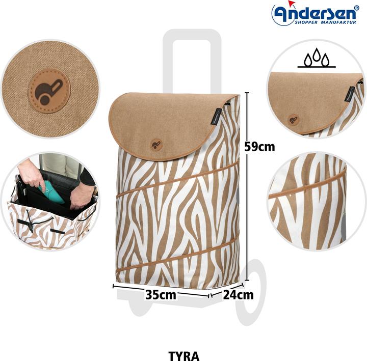 Produktbild Andersen Alu Star Shopper Tyra