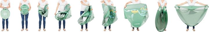 Produktbild Badabulle Strandmuschel mit UV-Schutz 50 plus