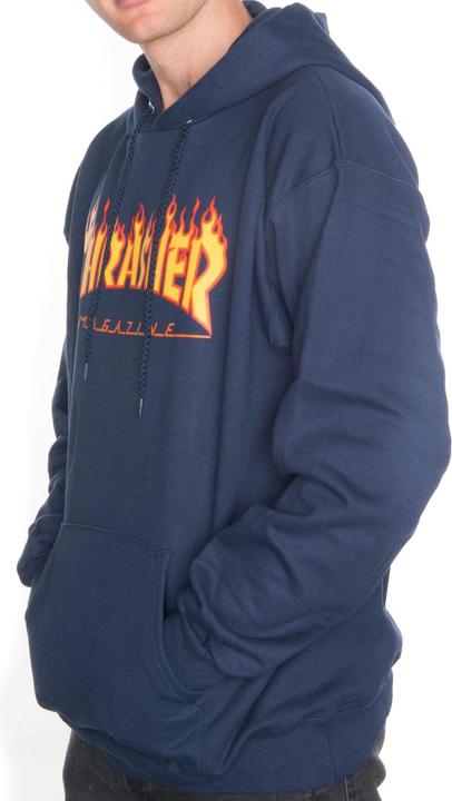 Actual product image Thrasher Flame Hood (XL)