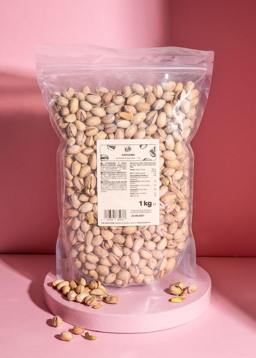 Image du produit KoRo Graines de pistache en coque, grillées & salées (1000 g)