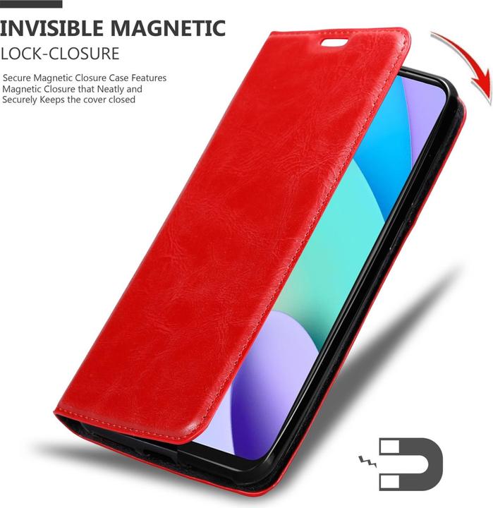 Immagine prodotto Cadorabo Libro Invis. Coperchio magnetico (Xiaomi Redmi 10)