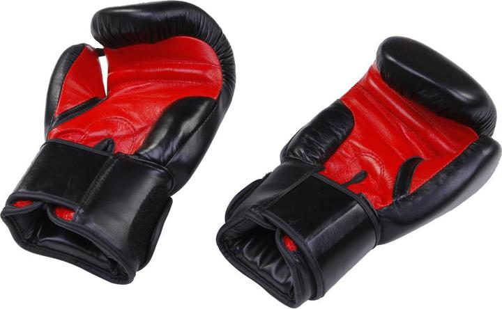 Actual product image Ju-Sports Boxing gloves black / red (12 OZ, 12)