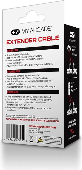 Produktbild dreamGear NES Classic Extender Cable (SNES Classic)