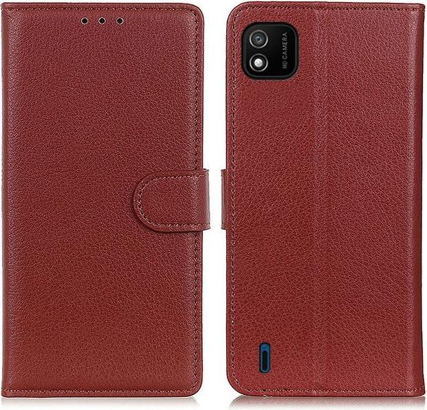 Actual product image MU Classic Litchi Leather Bookcover Series (Wiko Y62)