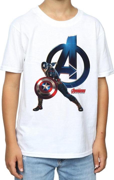 Produktbild Captain America Pose TShirt Jungen (152, 158)