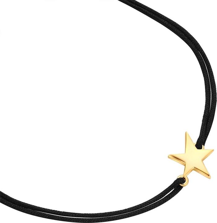 Actual product image Glanzstücke München Ladies bracelet star sterling silver - 34492 (22 cm, Sterling Silver)