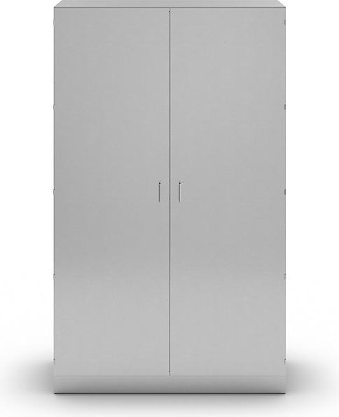 Produktbild kaiserkraft Reinraum-Hochschrank aus Edelstahl (120 x 58.5 x 200 cm)