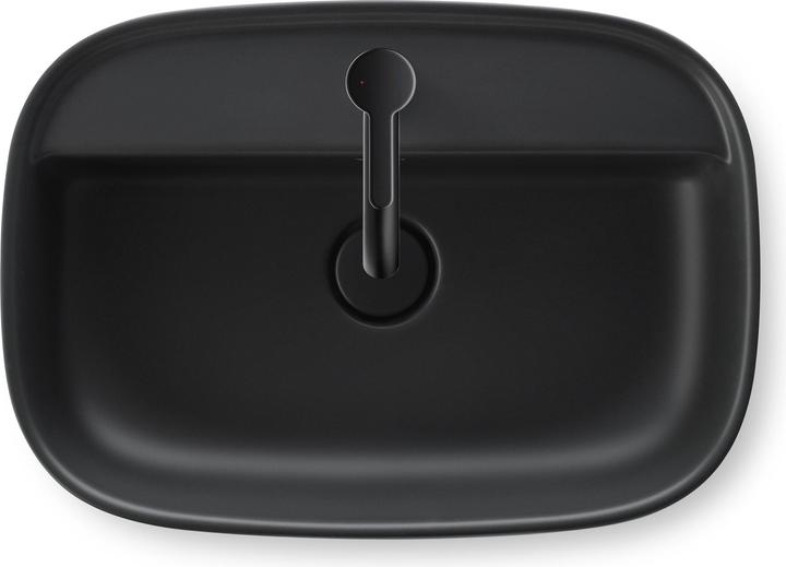 Actual product image Duravit Single lever basin mixer C.1 S o pop-up waste black matt