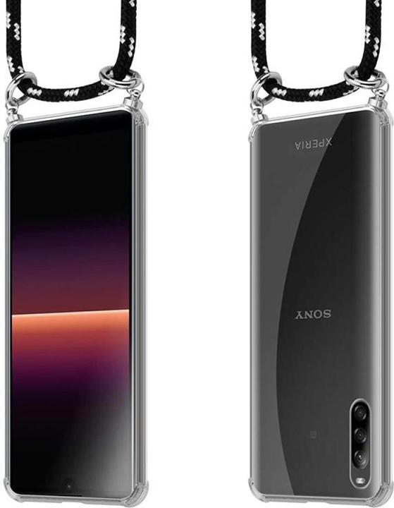Produktbild Cadorabo TPU Handy Kette SILBER Cover