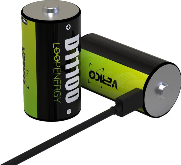 Actual product image Verico LoopEnergy (2 pcs., D, 7400 mAh)