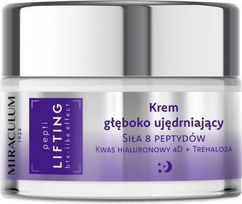 NoName MIRACULUM Pepti Lifting krem głęboko ujędrniający do twarzy na noc 50ml (50 ml, Nachtcreme)