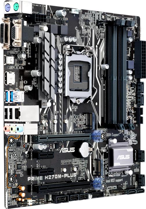 Actual product image ASUS Prime H270m-Plus (LGA 1151, Intel H270, mATX)