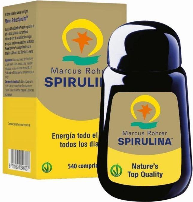 Immagine prodotto Marcus Rohrer Spirulina Spirulina Tabl (540 Pezzo/i, Pillole, 440 g)