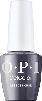 OPI Gelcolor Gel-Nagellack Opaque Dark Black & Gray Creme UV Cure