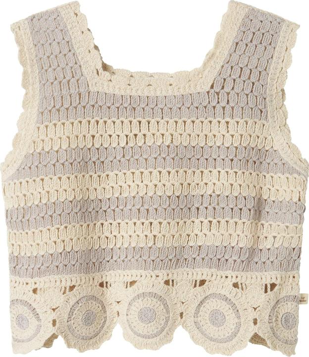 Produktbild Name it Karreeausschnitt Strickweste (110)