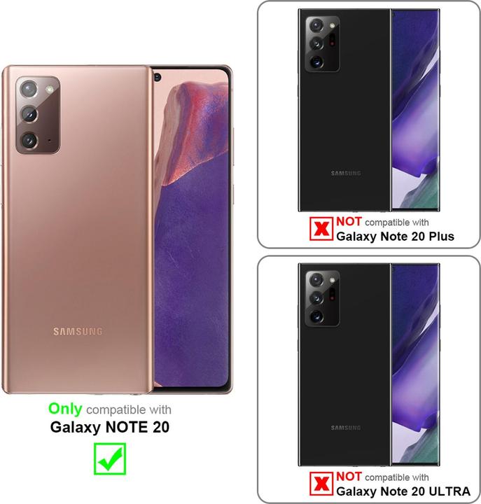 Actual product image Cadorabo Hybrid Matt Cover (Samsung Galaxy Note 20)
