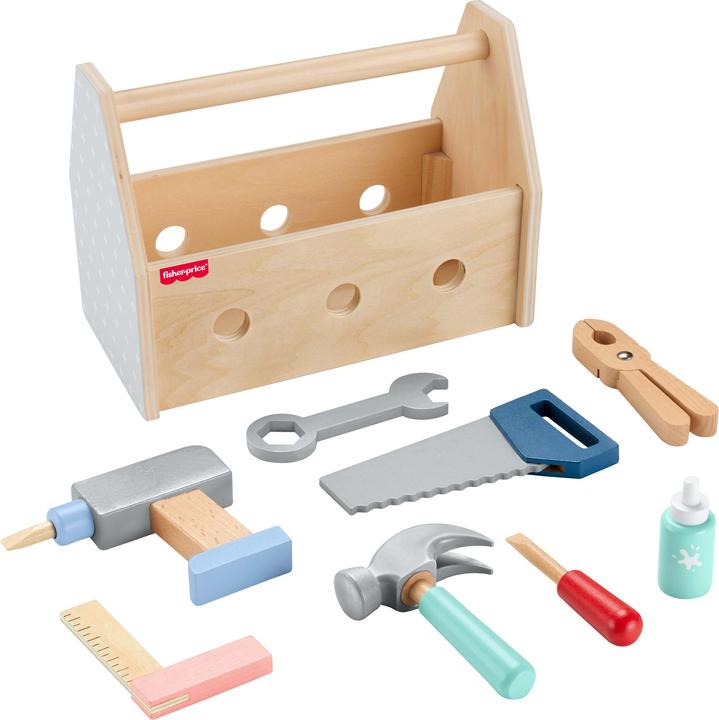 Immagine prodotto Fisher-Price Cassetta degli attrezzi in legno