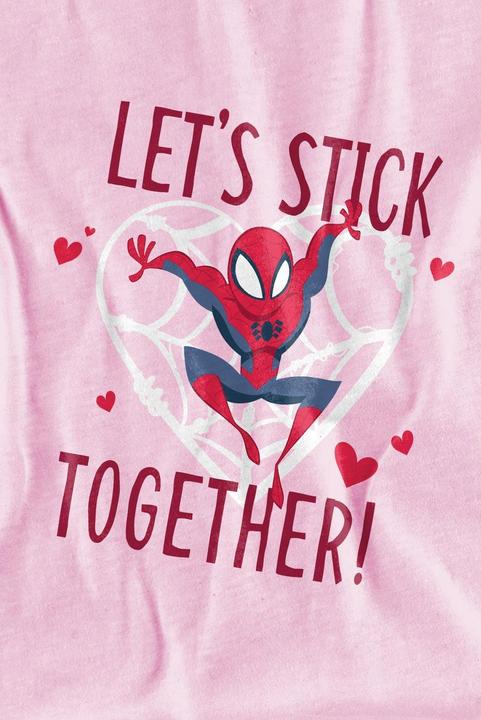 Immagine prodotto Spiderman Stick Together Maglietta San Valentino Bambini (116)