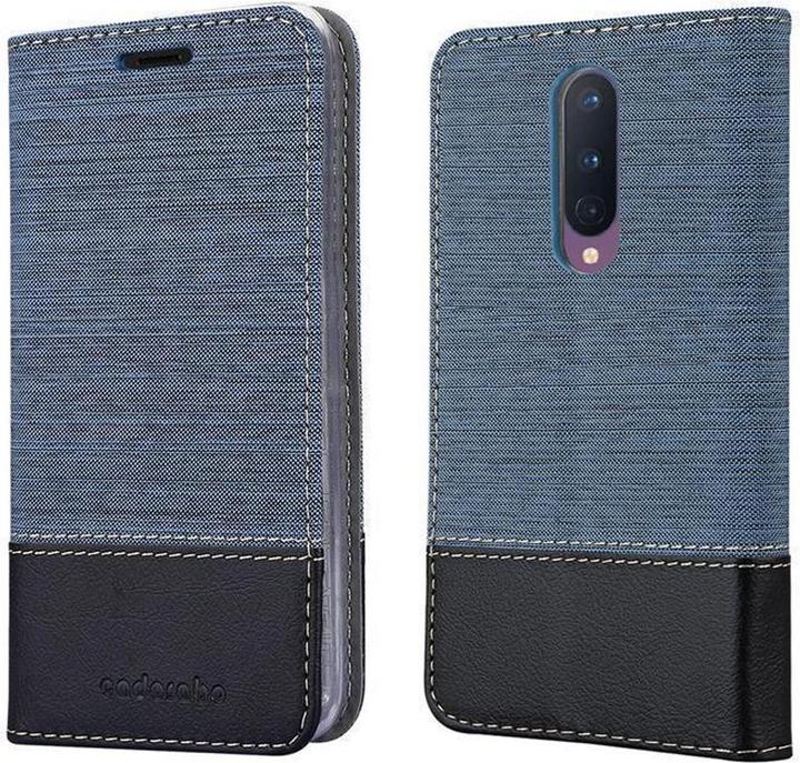 Produktbild Cadorabo Book Jeans Optik Cover (Oneplus 8)