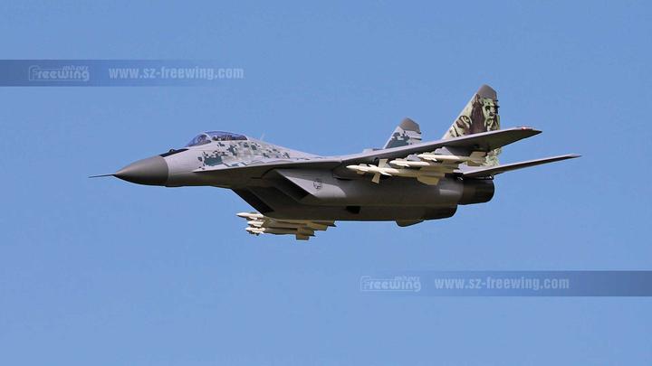 Produktbild Freewing MiG-29 Fulcrum PNP Camo 80mm Jet EDF 6S