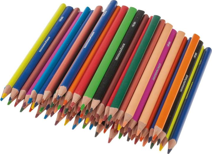 Produktbild EberhardFaber Farbstift Buntstifte 72x dick, weich, sortiert (Multicolor, 72 x)