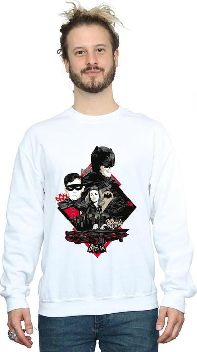 Produktbild Batman TV Serie Charakter Skyline Baumwolle Sweatshirt (XL)