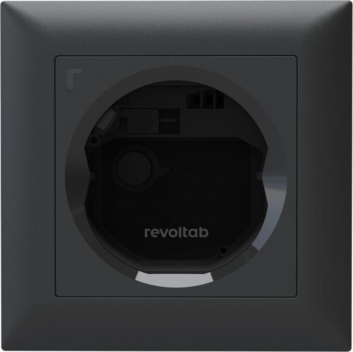 Produktbild Revoltab smarter Raumduft Diffuser HIDE mit Raumduftkapsel TONKA & FIG schwarz