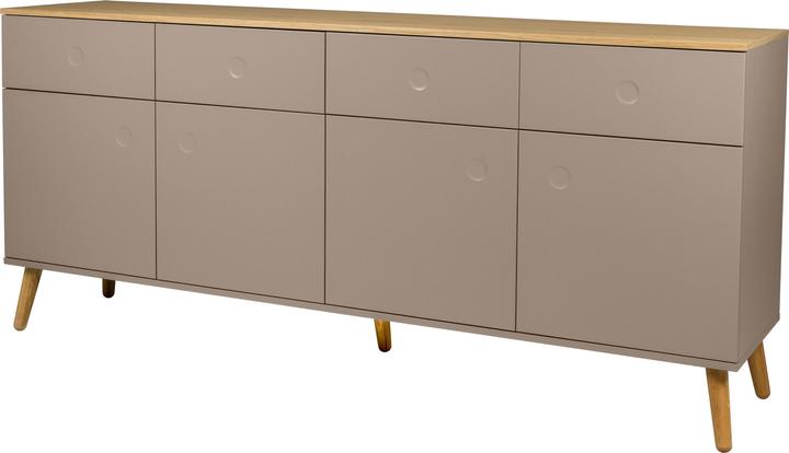 Produktbild tenzo Sideboard Dot III Taupe 192 x 86 cm (192 x 43 x 86 cm)