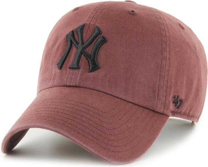 47 Brand Strapback Cap - CLEAN UP New York Yankees cacao