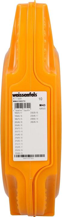 Actual product image Weissenfels Attiwa Clack & Go snow chain size 10