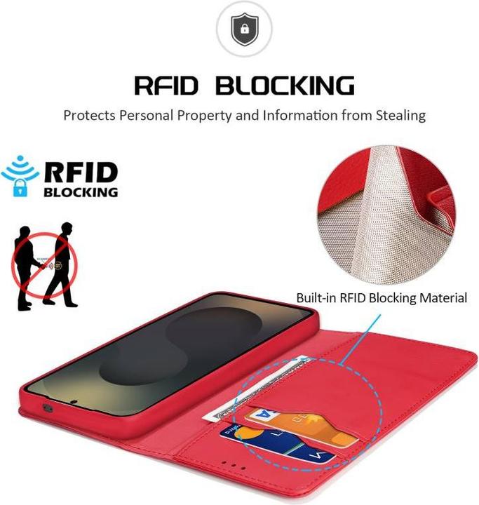 Produktbild Dux Ducis Hivo Series Leder Bookcover Hülle (Samsung Galaxy S25 Ultra)