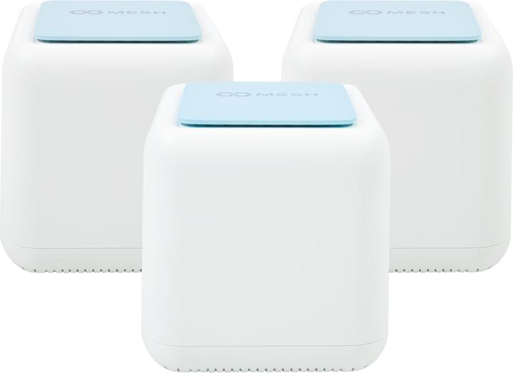 PNI Mesh WLAN GB1200 Gigabit system with complete coverage for the home, 3-piece router and