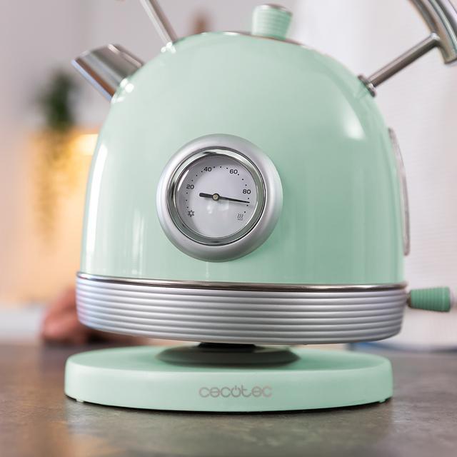 Actual product image Cecotec Hervidor De Agua Thermosense 420 Vintage Light Green (1.80 l)