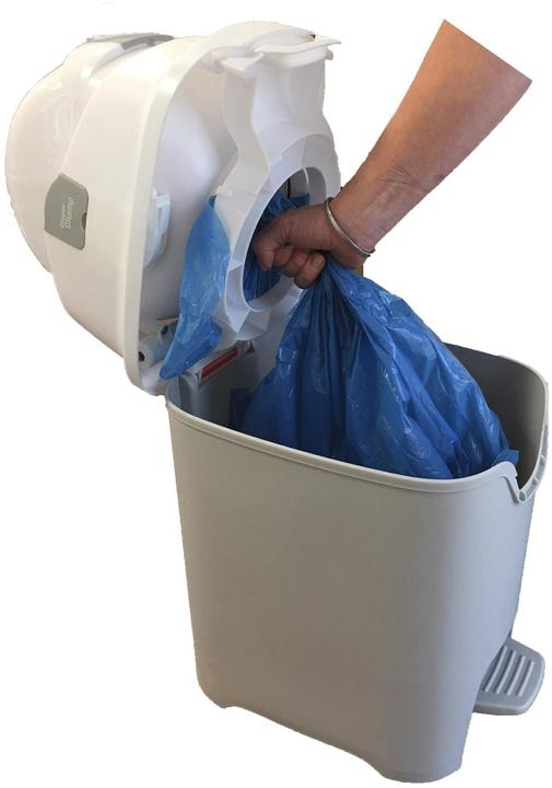 Actual product image Diaper Champ Nappy Pail One Standard Handsfree 60 l Silver