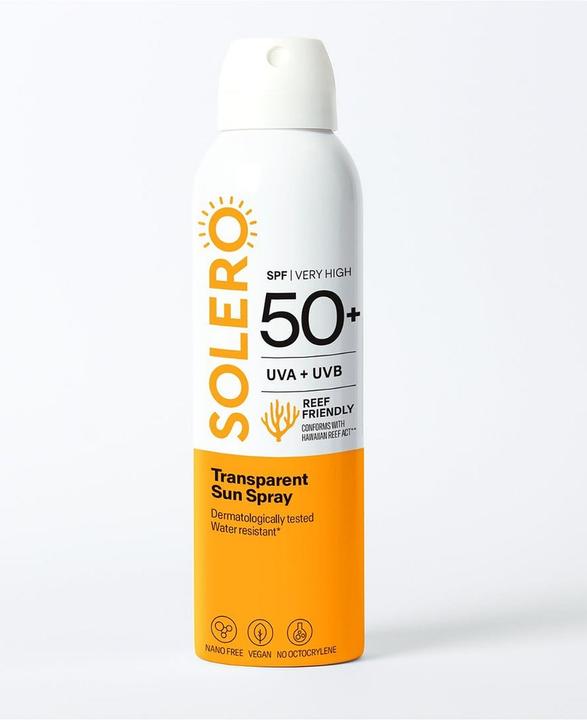 Produktbild Solero Transparent Sonnensp SPF50+ 150ml (Sonnenspray, SPF 50+, 200 ml)
