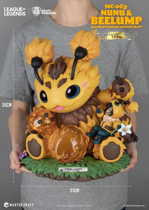 Immagine prodotto Beast Kingdom LEAGUE OF LEGENDS - Nunu e Beelump - Statuetta Master Craft 35 cm